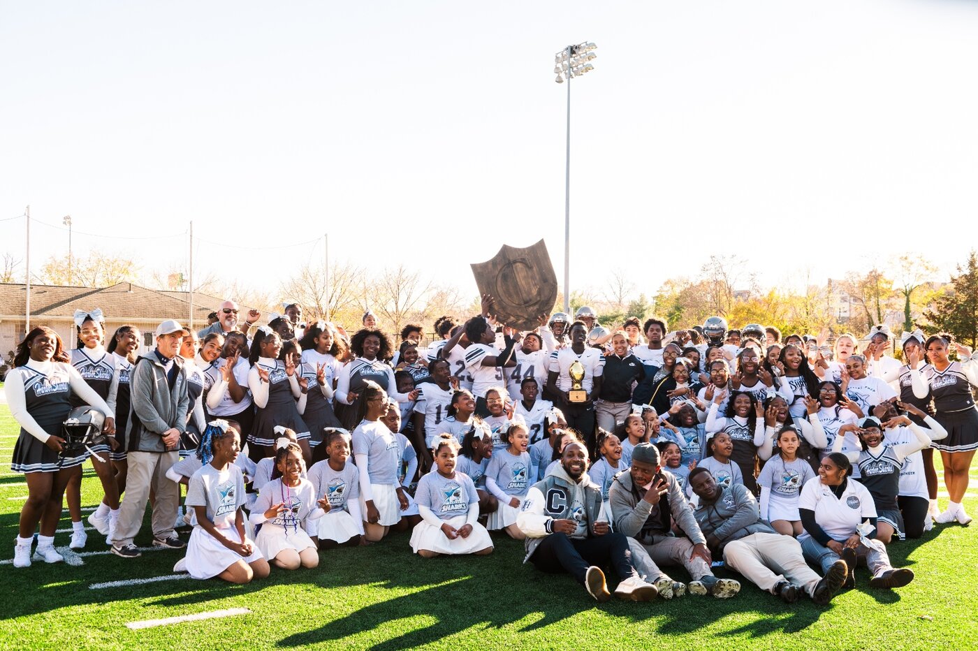 A sunlit Capital Prep classroom in session
